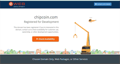 Desktop Screenshot of chipcoin.com